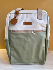 Mochila Maternidad Grande Petit Verde