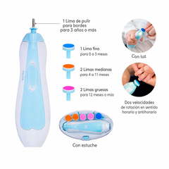 Kit Lima Eléctrica De Uña (0m+)