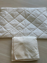 Sabana Para Cuna 130x70x10cm Marfil