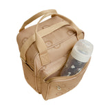 Bolso Maternidad Mediano Con Bolsillo Térmico León Caramelo