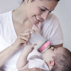 Paquete con 2 biberones Comotomo Rosa 150ml (0-3m)