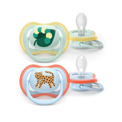 Paquete con 2 chupetes Ultra Air 0-6M