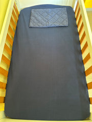 Sabana Para Cuna 130x70x10cm Azul Oscuro