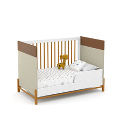 Cuna Matic Tess Laqueado Blanco Soft Eco Wood