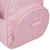 Mochila Pequeña Motitas Rose