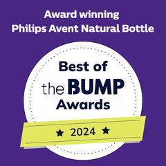 Paquete con 2 biberones Avent Natural 330ml (3m+)