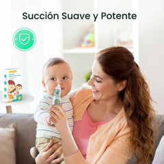 Aspirador Nasal Eléctrico Hihened Para Bebés