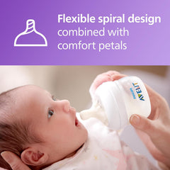 Paquete con 2 tetinas Avent Natural First Flow (0M+)