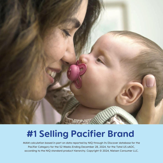 Paquete con 2 chupetes Original Start Azul/Marfil