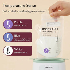 Paquete con 60 Bolsas de almacenamiento de leche Materna Momcozy