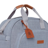 Bolso Maternidad Grande Cuidado Gris