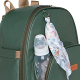 Mochila Maternidad Mediana Con Bolsillo Térmico Brotecito Verde Musgo