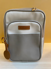 Mochila Pequeña 2 en 1 con Bolsillo Térmico Petit Gris