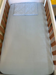Sabana Para Cuna 130x70x10cm Celeste
