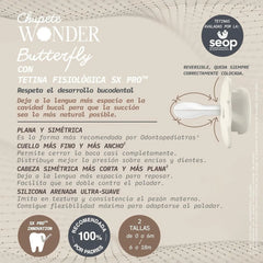 Chupete Suavinex Wonder Butterfly 0.6m Rosa