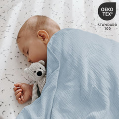 Paquete con 3 mantas de muscelina 95cmx100cm