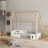 Cama Matic Liv 1900 Laq. Blanco Soft/Natural