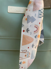 Mochila Maternidad Mediana Arco Iris Verde