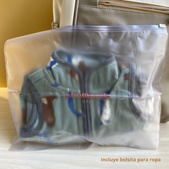 Mochila Maternidad Grande Petit Gris