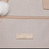 Bolso Maternidad Grande Comodidad Marfil