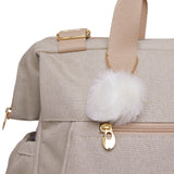 Bolso Maternidad Grande Comodidad Marfil