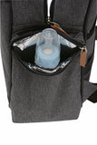 Mochila Maternidad Grande Comodidad Gris