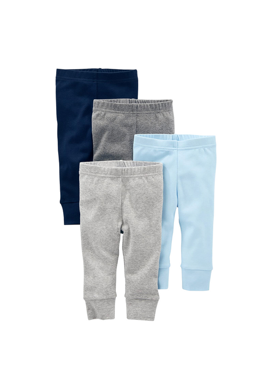 Simple Joys By Carter's - Paquete con 4 pantalones