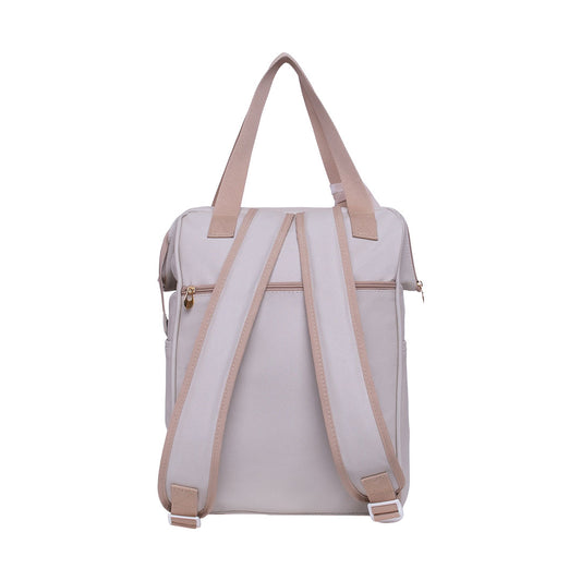 Mochila Maternidad Grande Encanto Marfil