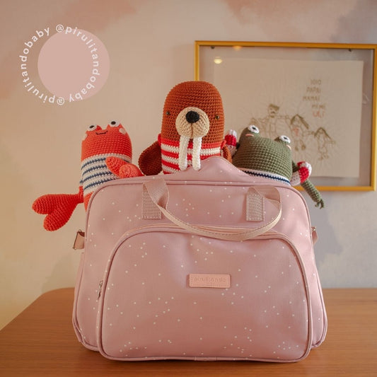 Kit Motitas Maleta + Bolso Mediano + Necessaire