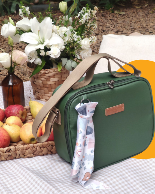 Lonchera Térmica Brotecito Verde Musgo