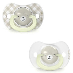 Paquete Con 2 Chupetes Suavinex SX Pro Night & Day 0-6M