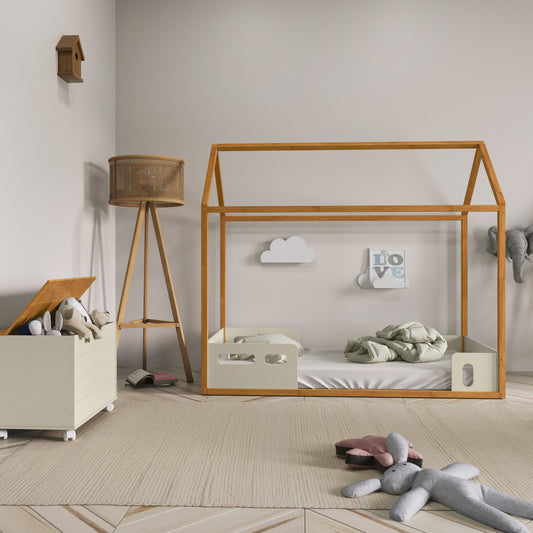 Cama Matic Liv 1900 Laqueado Off White Freijo