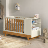 Cuna Matic Maxx Laqueado Off White/Freijo/Eco Wood