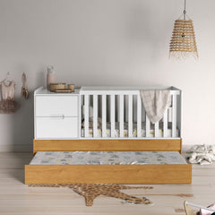 Cuna Matic Formare Laqueado Blanco Soft Freijo