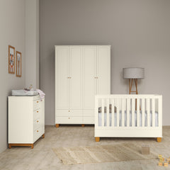 Cómoda Matic Zupy Laq. Off White/Eco Wood