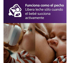 Biberon Anticolicos Natural Response 330ml Flujo 4 6m+