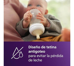 Biberon Anticolicos Natural Response 330ml Flujo 4 6m+