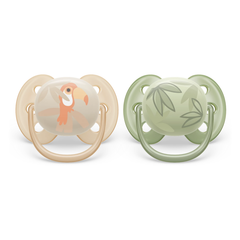 Paquete con 2 chupetes Ultra Soft 0-6m