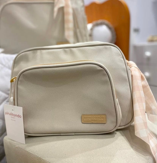 Bolso Maternidad Mediano Encanto Marfil