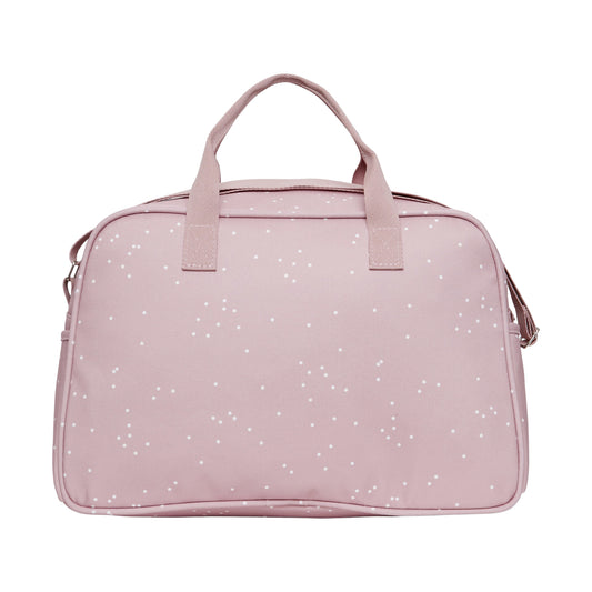 Bolso Maternidad Grande Motitas Rose