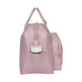 Bolso Maternidad Grande Motitas Rose