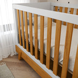 Cuna Matic Maxx Laqueado Blanco Soft/Freijo/Eco Wood