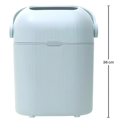 Basurero Buba Antiolor Para Pañales 9L Azul