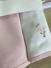 Kit con 3 Babitas de Algodón Ombro/Boca Rosa