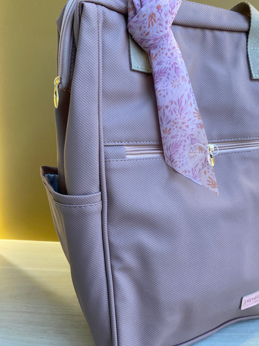 Mochila Maternidad Grande Encanto Rose