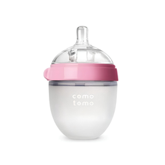 Biberón Anticólicos ComoTomo 150ml 0-3M Rosa