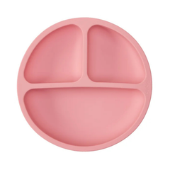 Plato De Silicona Con Ventosas Buba Rosa