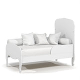 Cuna Matic Provence Capitone Laqueado Blanco Soft