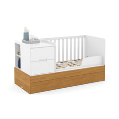Cuna Matic Formare Laqueado Blanco Soft Freijo
