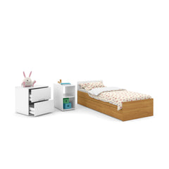 Cuna Matic Formare Laqueado Blanco Soft Freijo